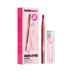 Huda Beauty Habibti Rosy Pink Lip Duo